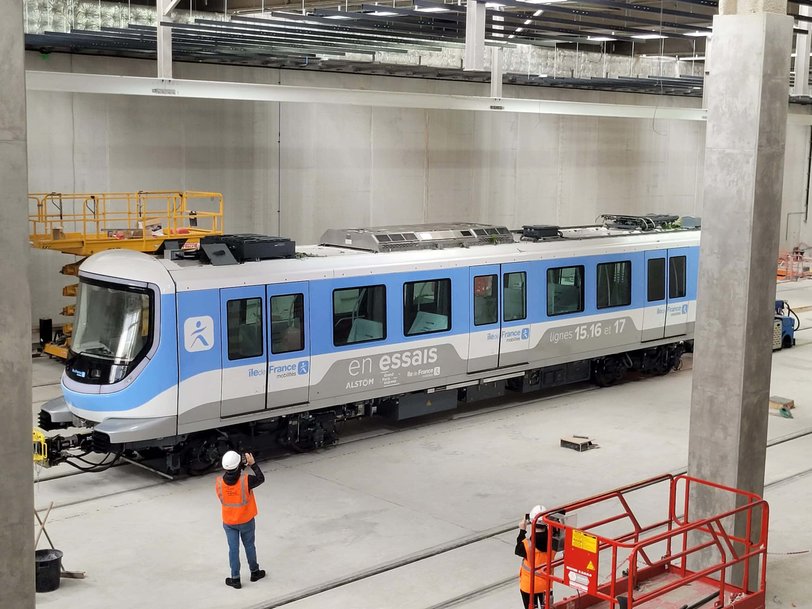 Following the design phase, SYSTRA is supervising the production and testing of automatic metro trains for the Grand Paris Express